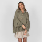 Verona - Cárdigan oversize de « Elegancia acogedora»