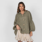 Verona - Cárdigan oversize de « Elegancia acogedora»