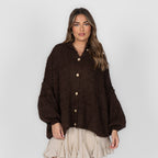 Verona - Cárdigan oversize de « Elegancia acogedora»