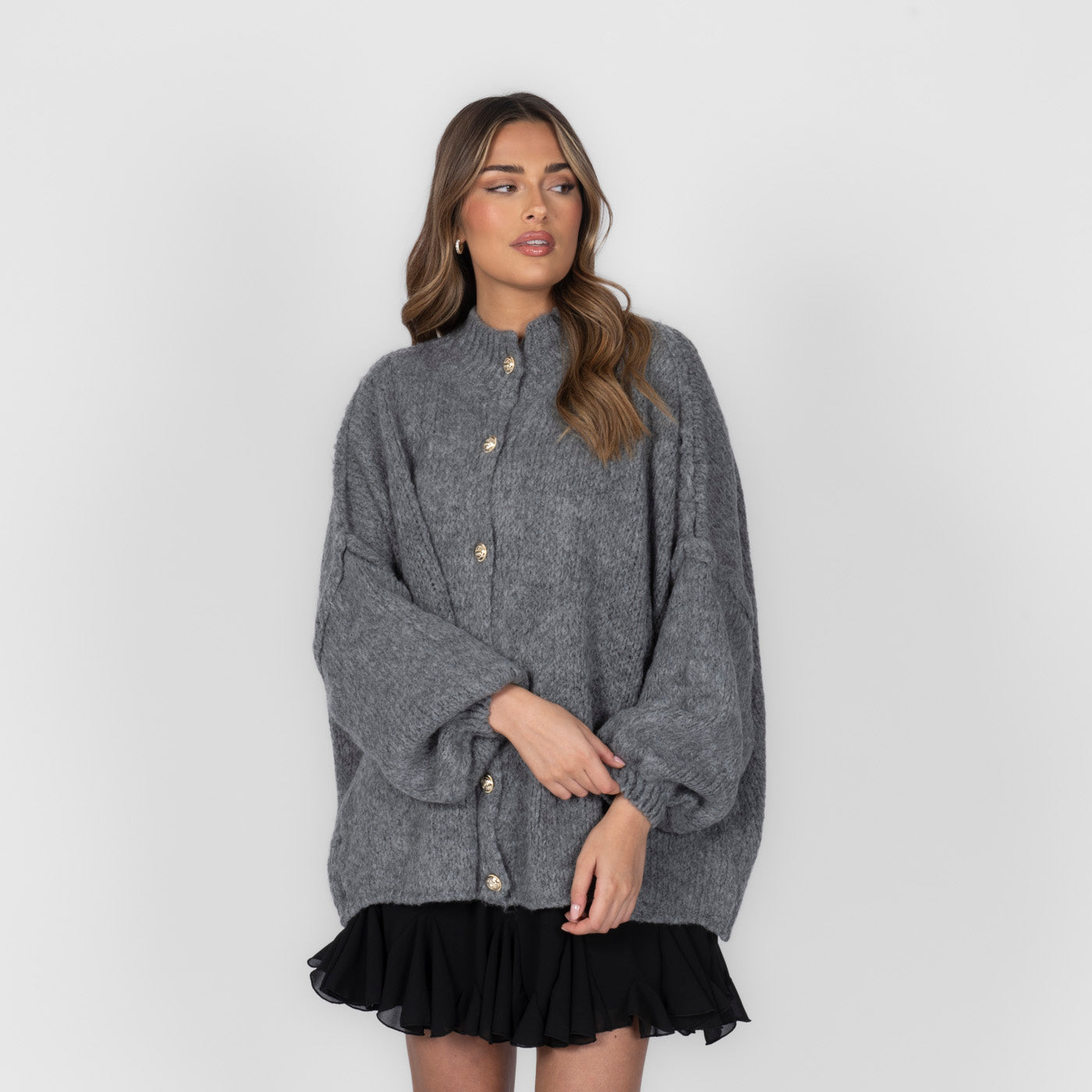 Verona - Cárdigan oversize de « Elegancia acogedora»