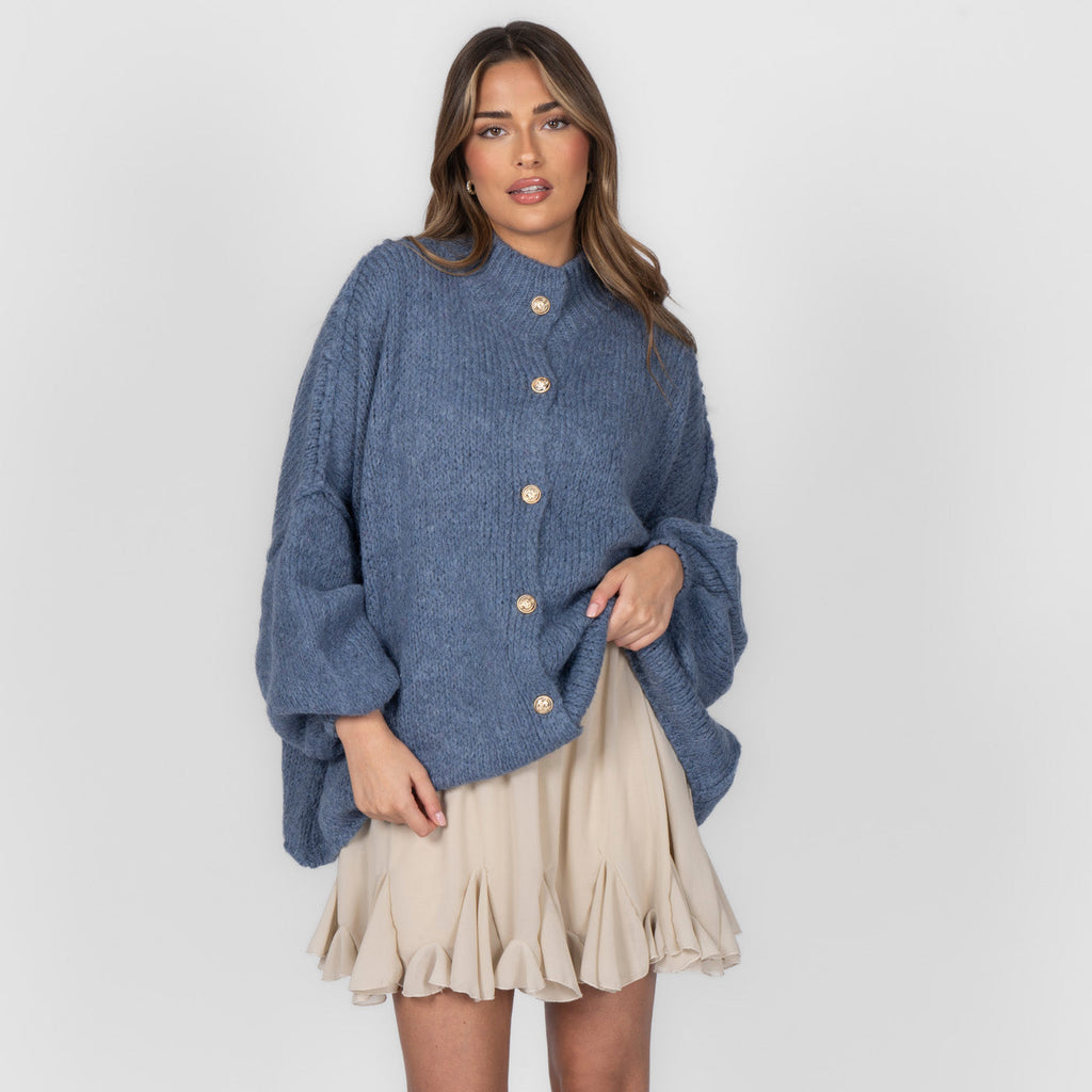 Verona - Cárdigan oversize de « Elegancia acogedora»