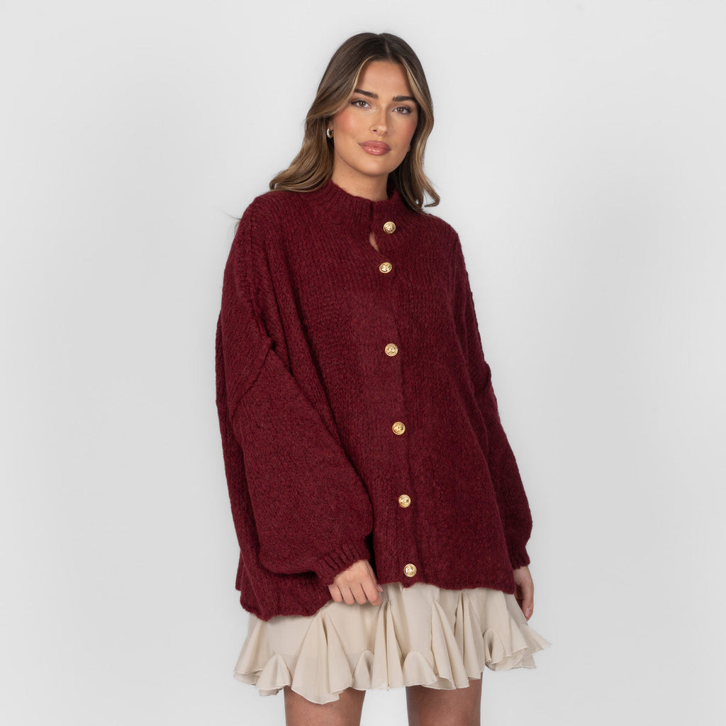 Verona - Cárdigan oversize de « Elegancia acogedora»