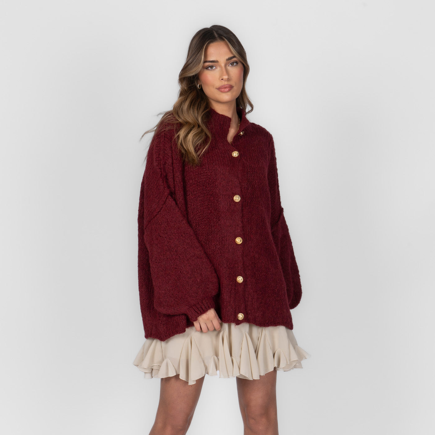Verona - Cárdigan oversize de « Elegancia acogedora»