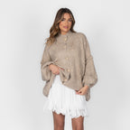 Verona - Cárdigan oversize de « Elegancia acogedora»