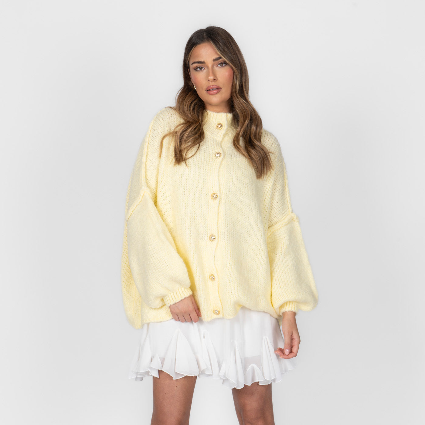 Verona - Cárdigan oversize de « Elegancia acogedora»