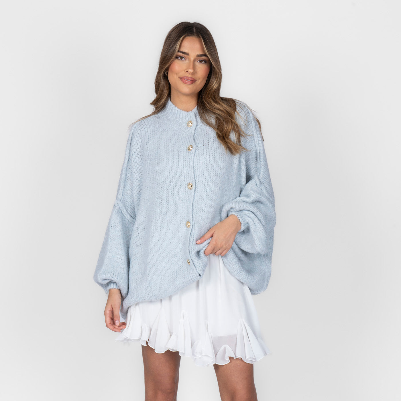 Verona - Cárdigan oversize de « Elegancia acogedora»