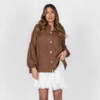 Verona - Cárdigan oversize de « Elegancia acogedora»