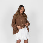 Verona - Cárdigan oversize de « Elegancia acogedora»