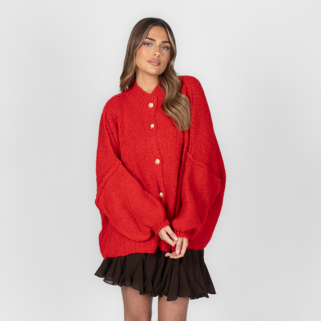 Verona - Cárdigan oversize de « Elegancia acogedora»