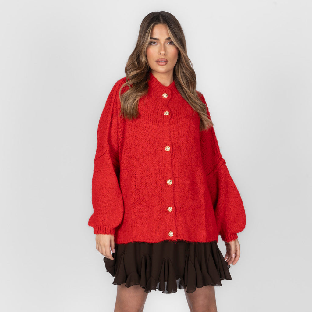 Verona - Cárdigan oversize de « Elegancia acogedora»