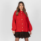Verona - Cárdigan oversize de « Elegancia acogedora»