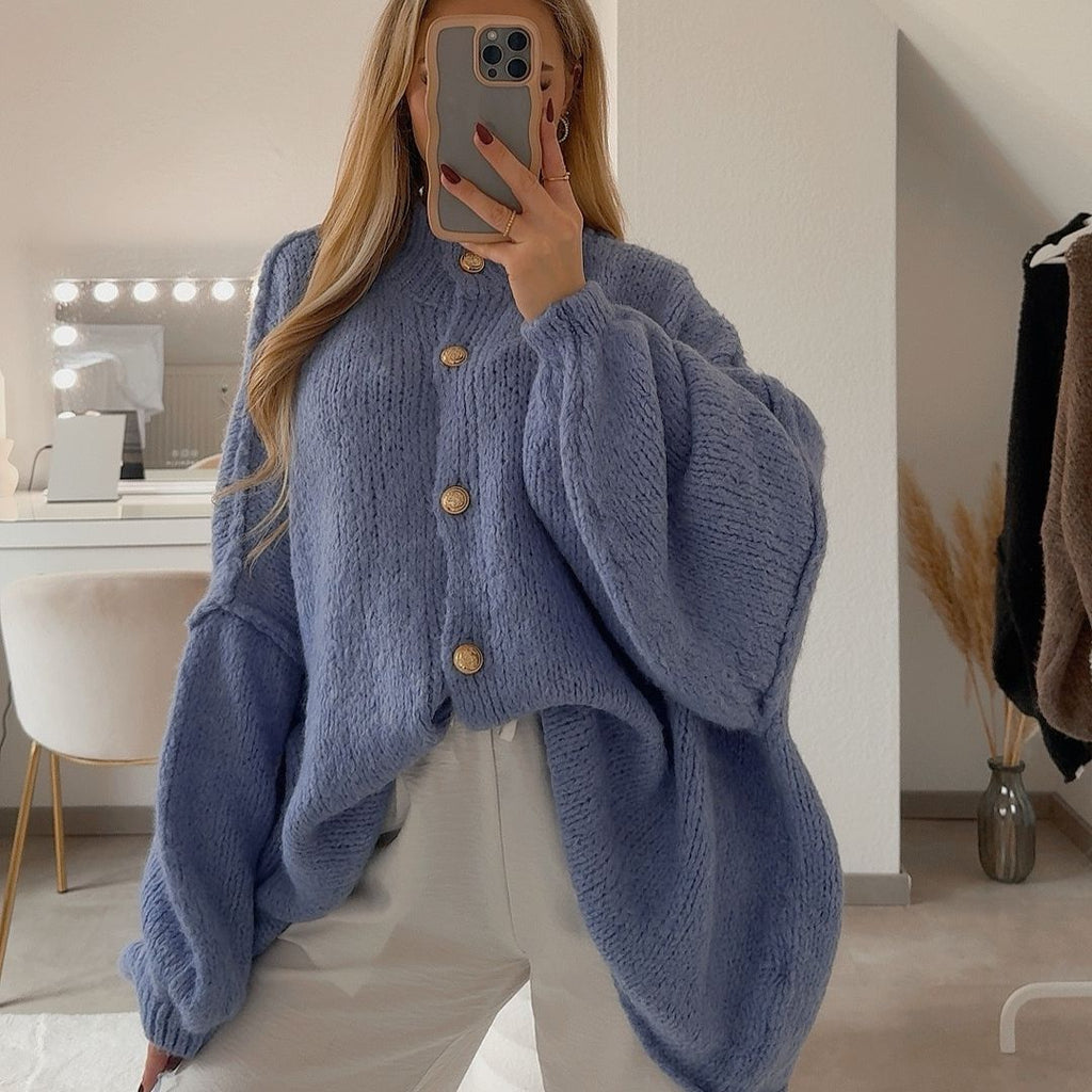 Verona - Cárdigan oversize de « Elegancia acogedora»