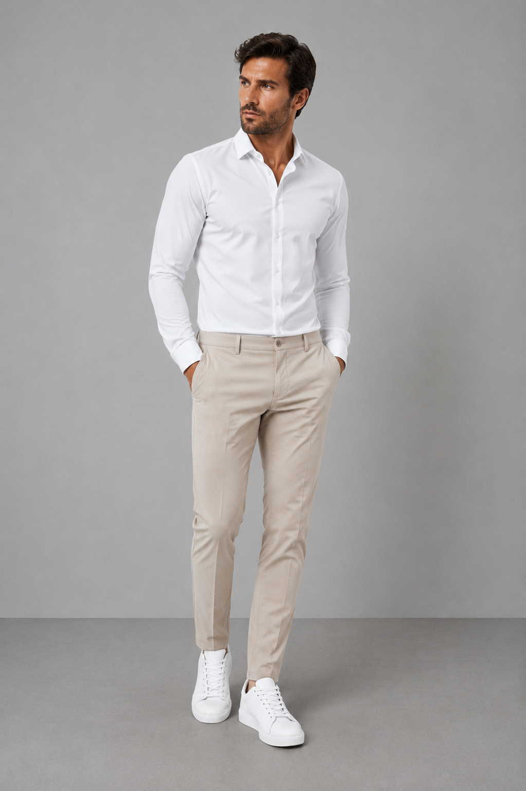 Bruno – Camisa de ajuste perfecto sin arrugas