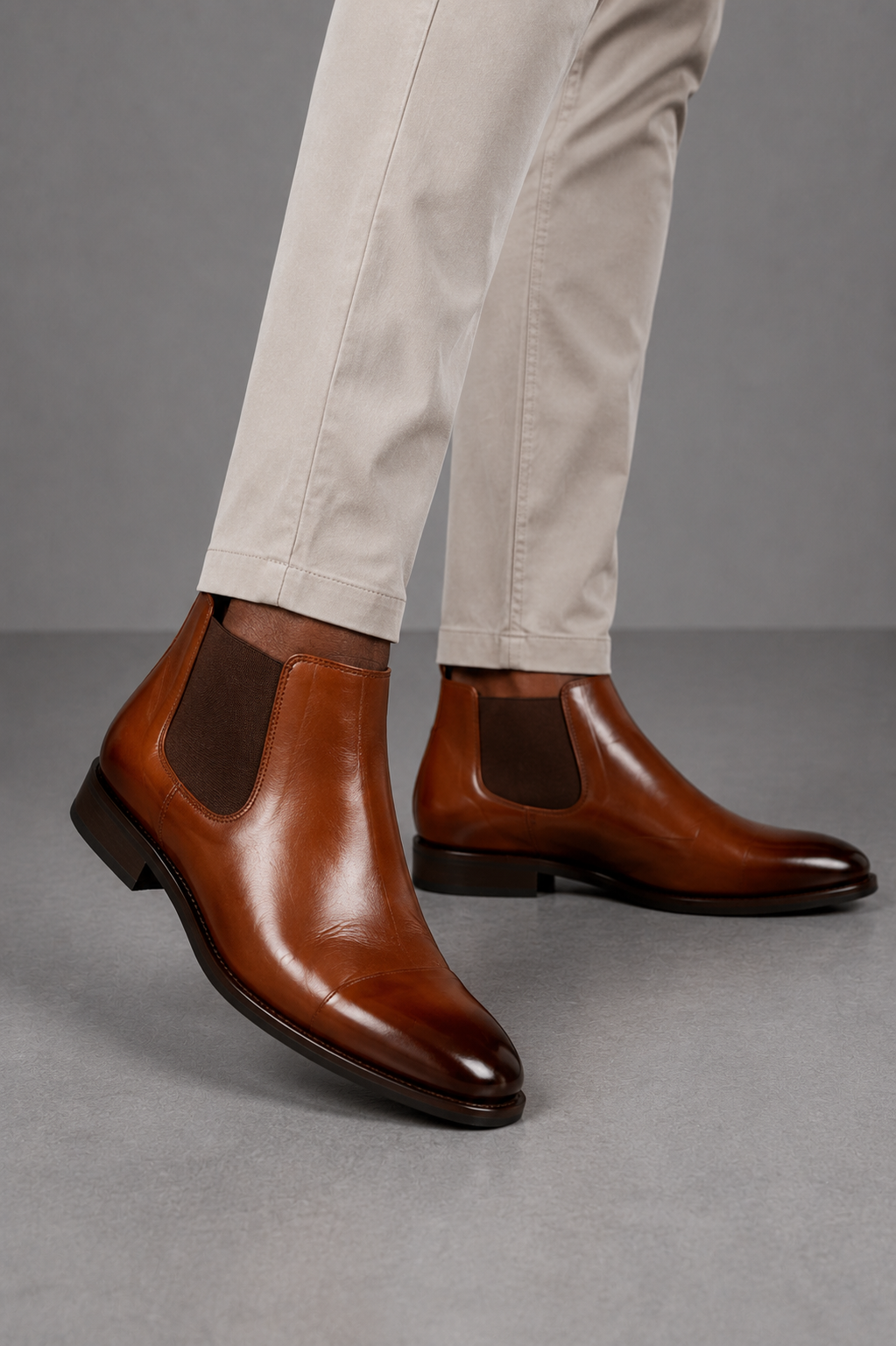 Viena - Botines elegantes de piel