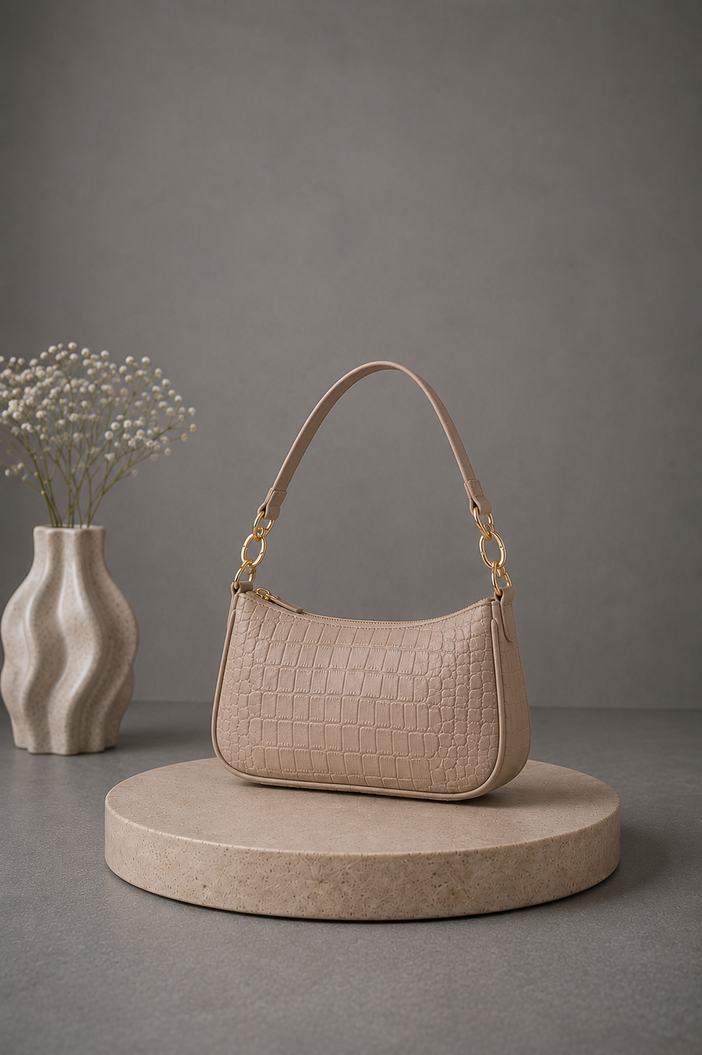 Nayla – Bolso casual efecto cocodrilo