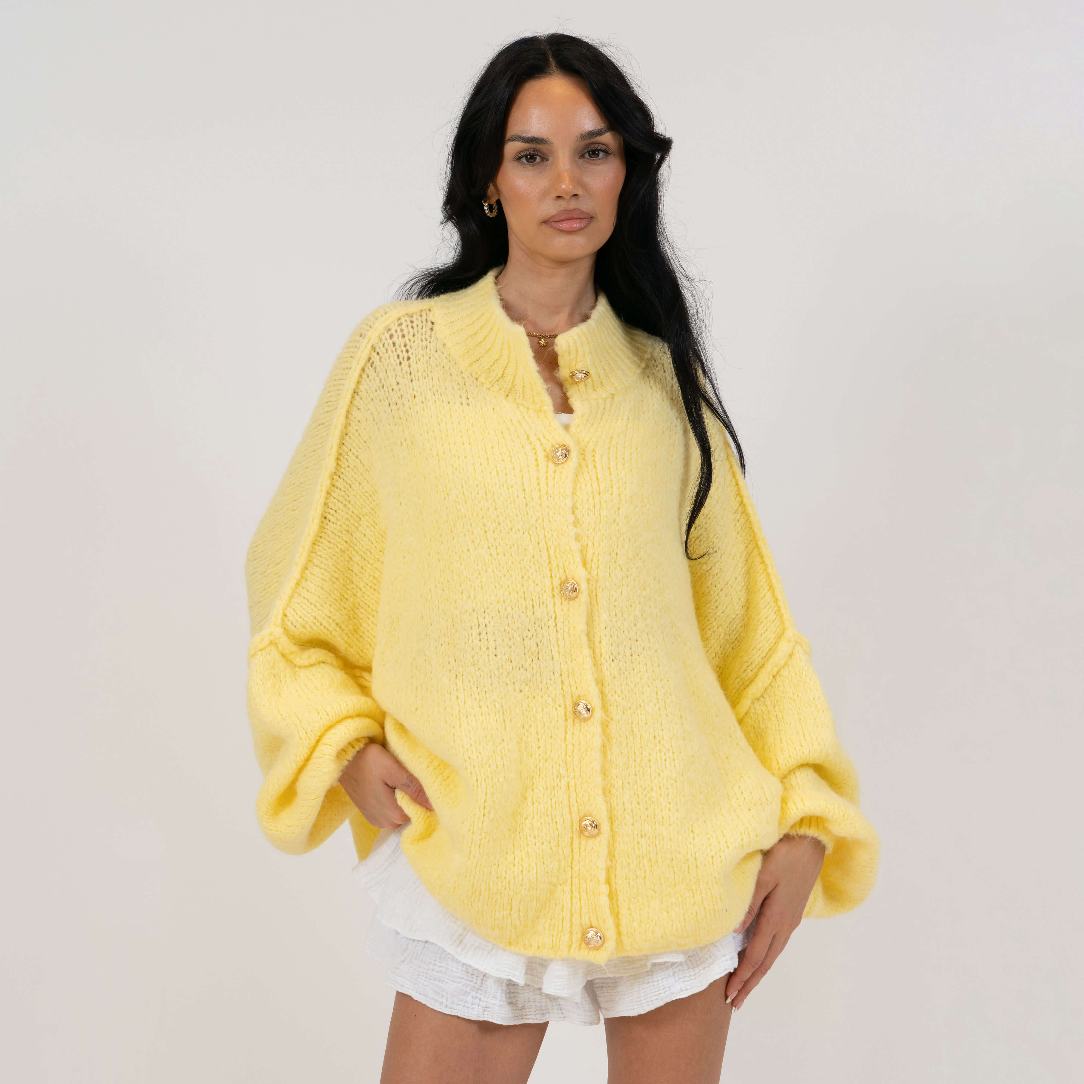 Verona - Cárdigan oversize de « Elegancia acogedora»