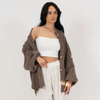 Verona - Cárdigan oversize de « Elegancia acogedora»