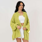 Verona - Cárdigan oversize de « Elegancia acogedora»