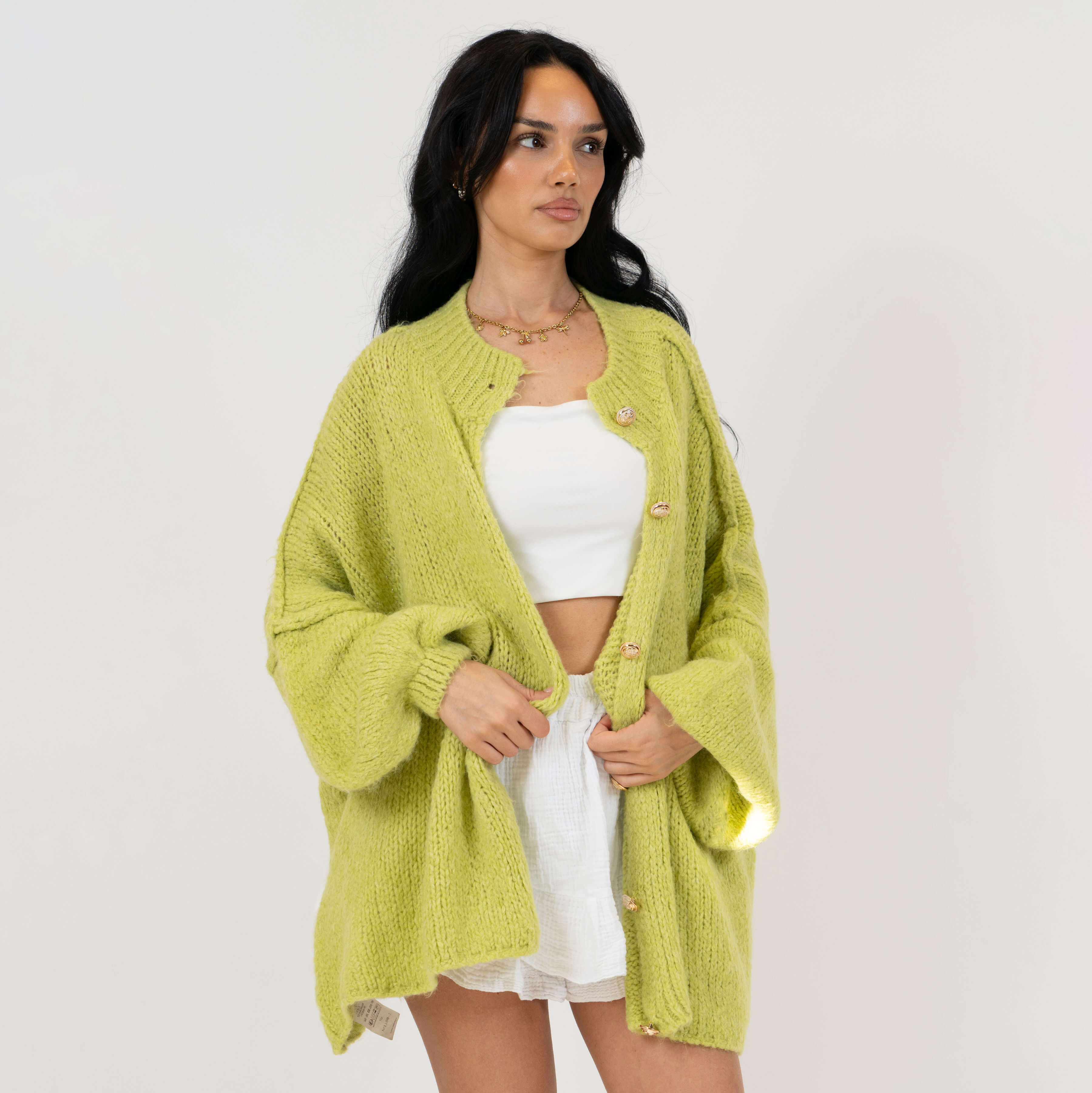 Verona - Cárdigan oversize de « Elegancia acogedora»