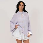 Verona - Cárdigan oversize de « Elegancia acogedora»