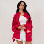 Verona - Cárdigan oversize de « Elegancia acogedora»