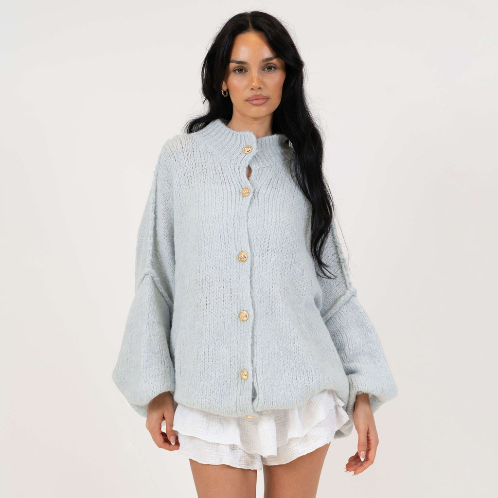 Verona - Cárdigan oversize de « Elegancia acogedora»
