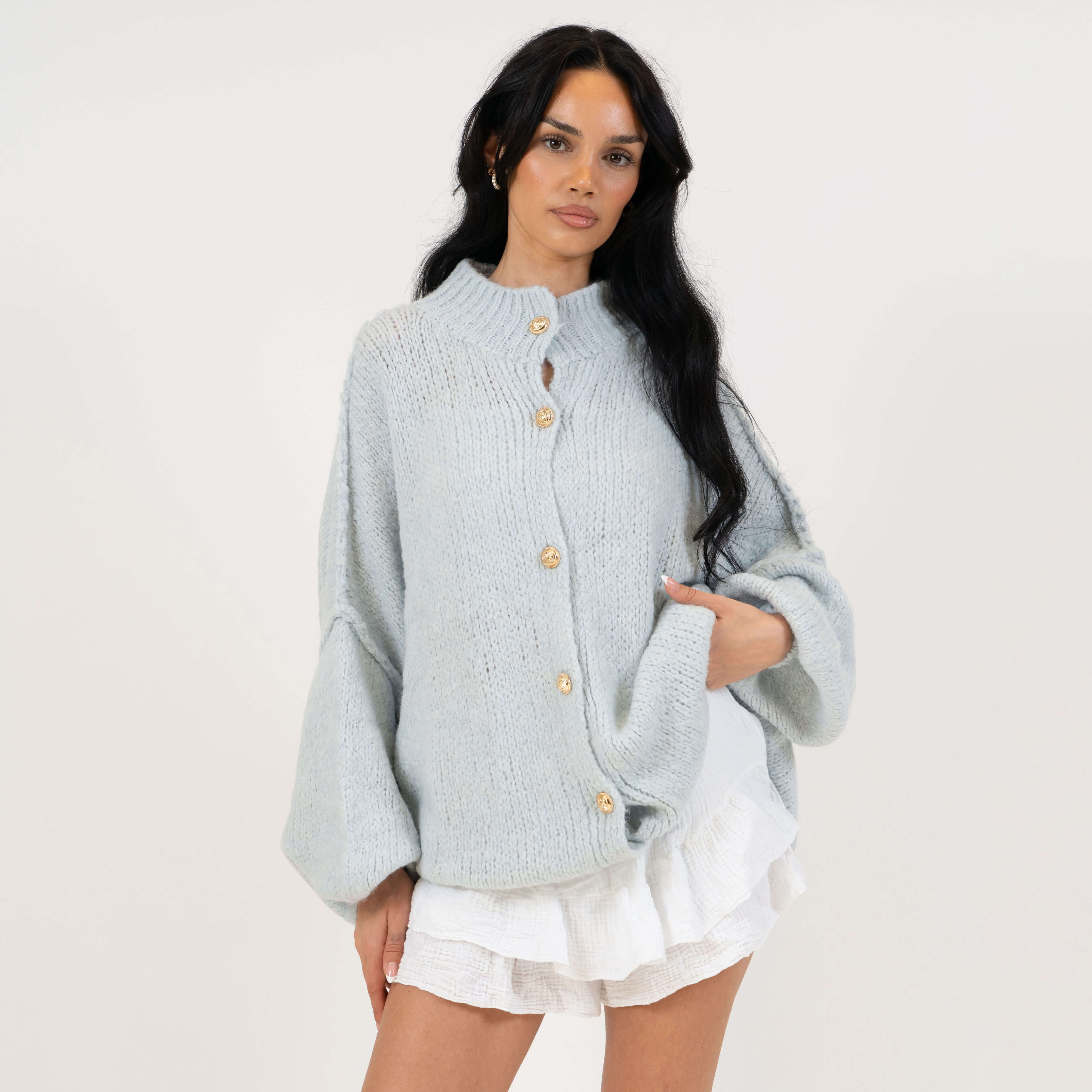 Verona - Cárdigan oversize de « Elegancia acogedora»