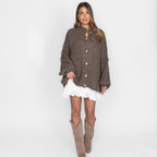 Verona - Cárdigan oversize de « Elegancia acogedora»