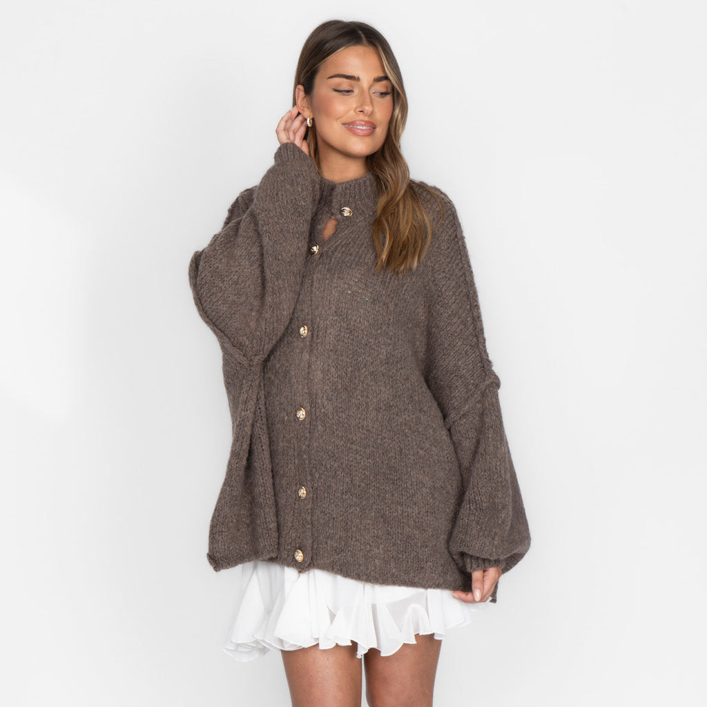 Verona - Cárdigan oversize de « Elegancia acogedora»