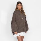 Verona - Cárdigan oversize de « Elegancia acogedora»