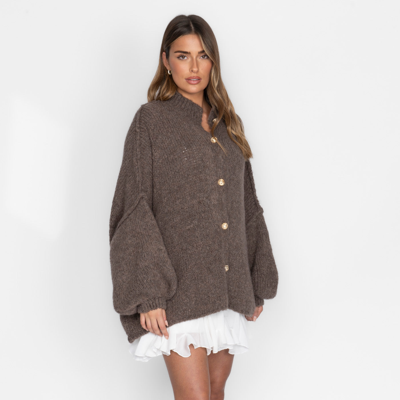 Verona - Cárdigan oversize de « Elegancia acogedora»