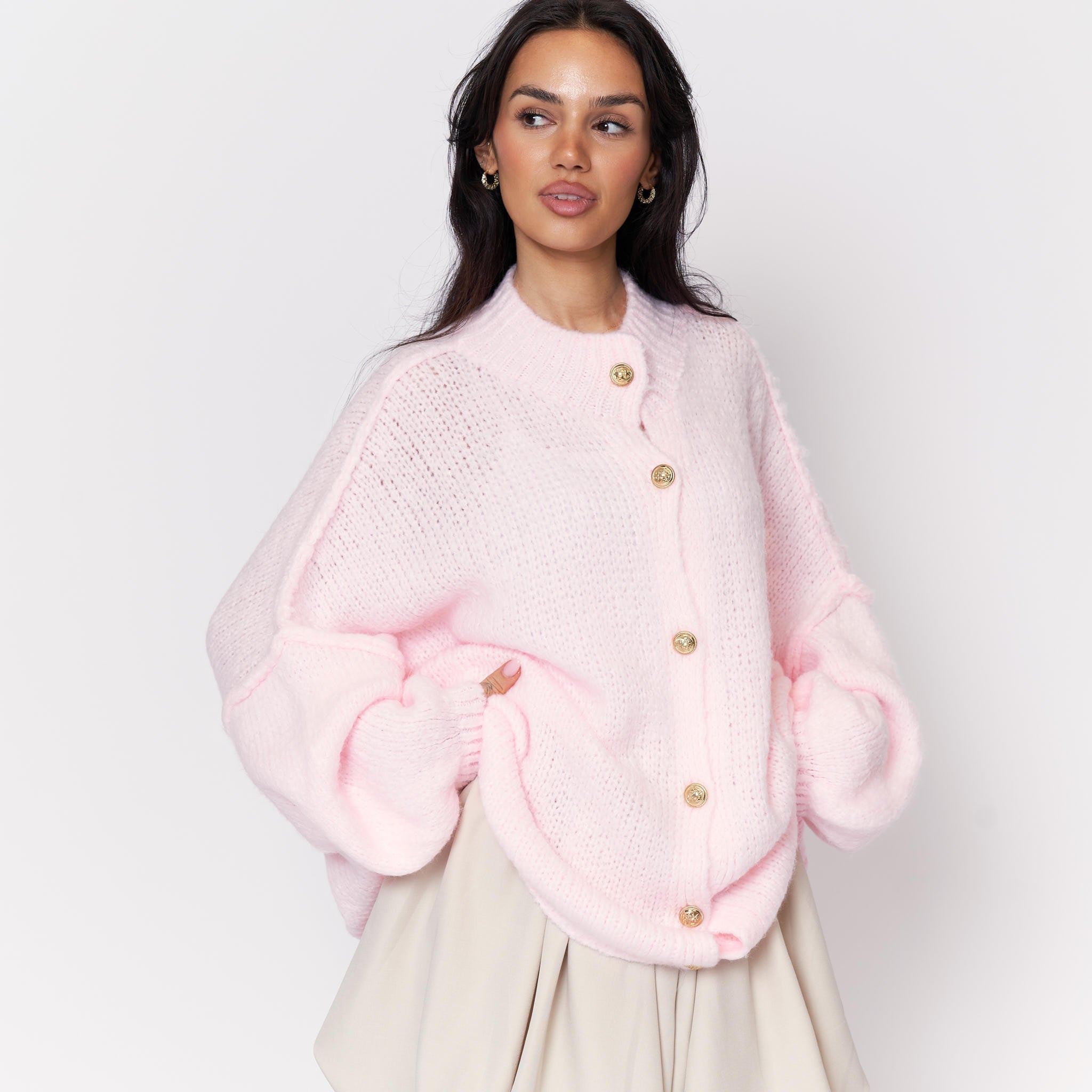 Verona - Cárdigan oversize de « Elegancia acogedora»