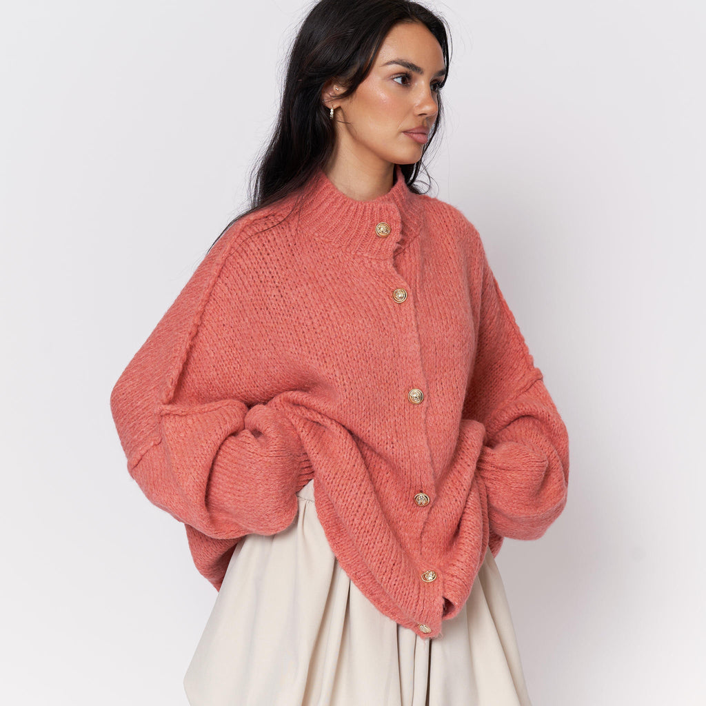 Verona - Cárdigan oversize de « Elegancia acogedora»