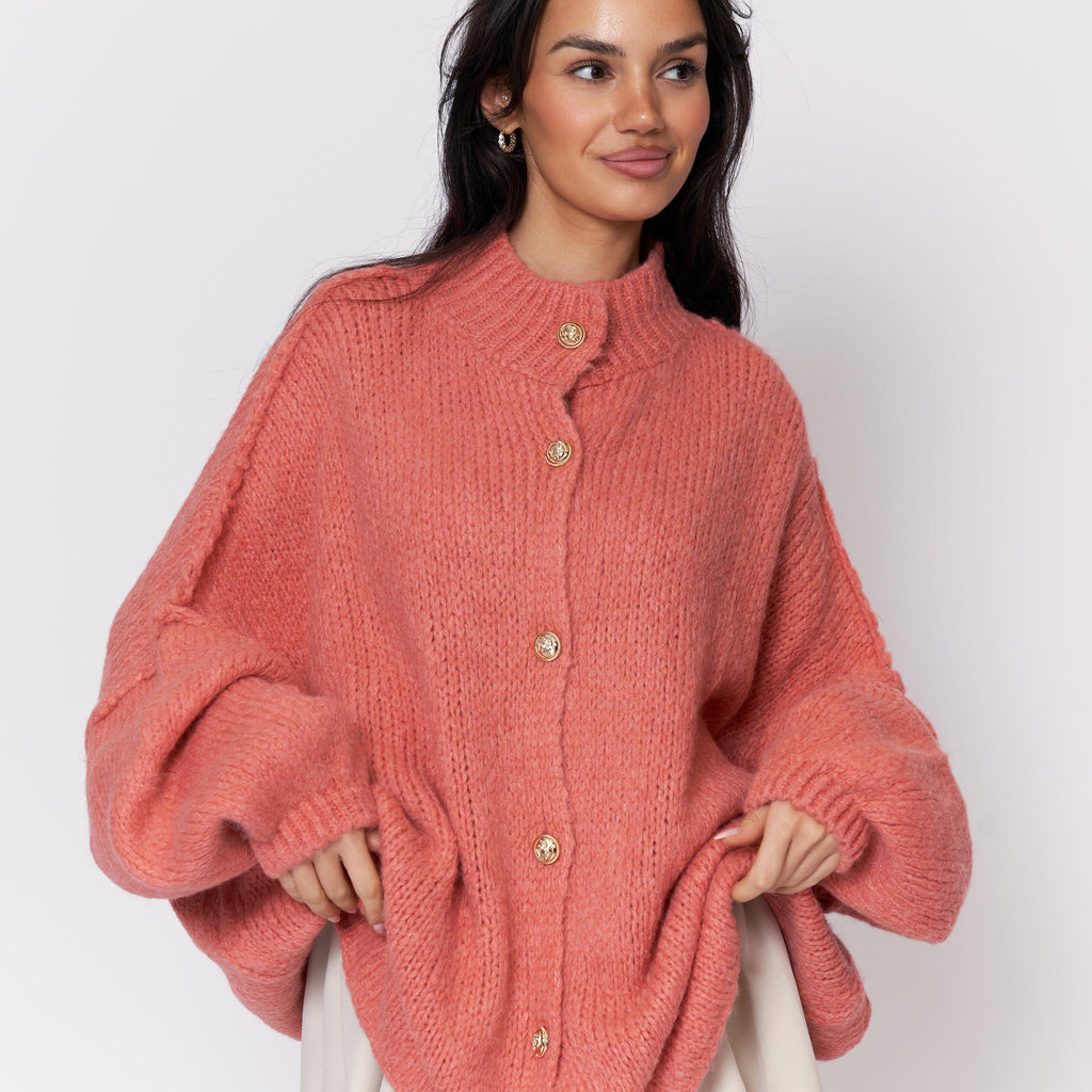 Verona - Cárdigan oversize de « Elegancia acogedora»