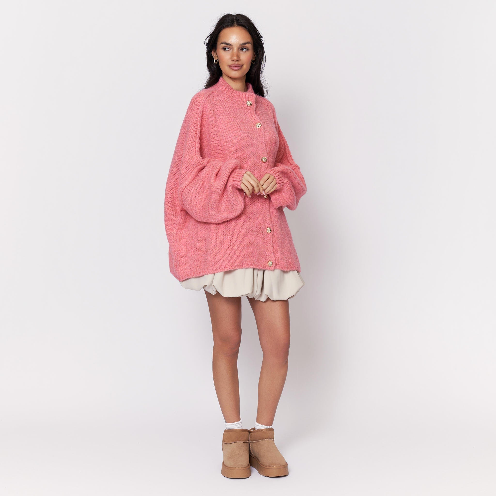 Verona - Cárdigan oversize de « Elegancia acogedora»