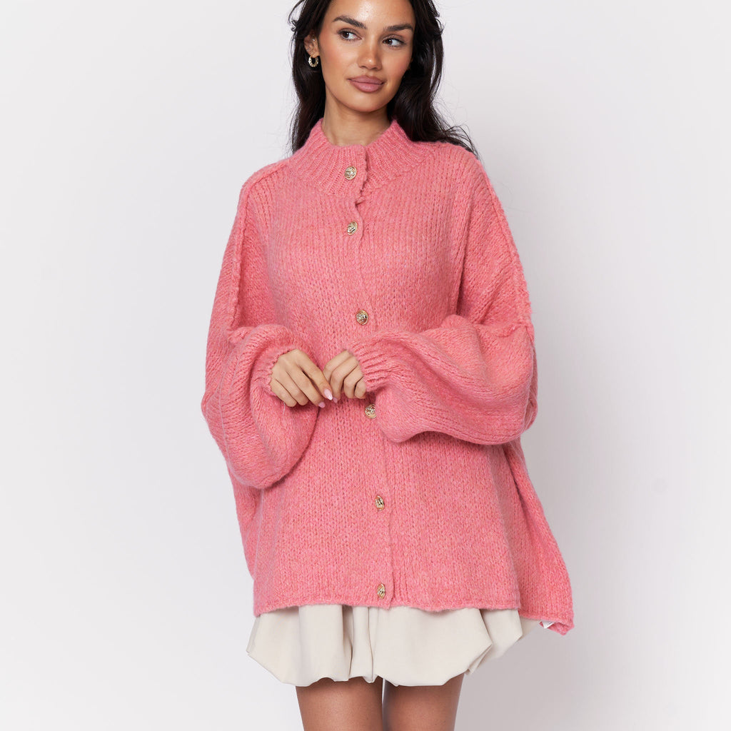 Verona - Cárdigan oversize de « Elegancia acogedora»