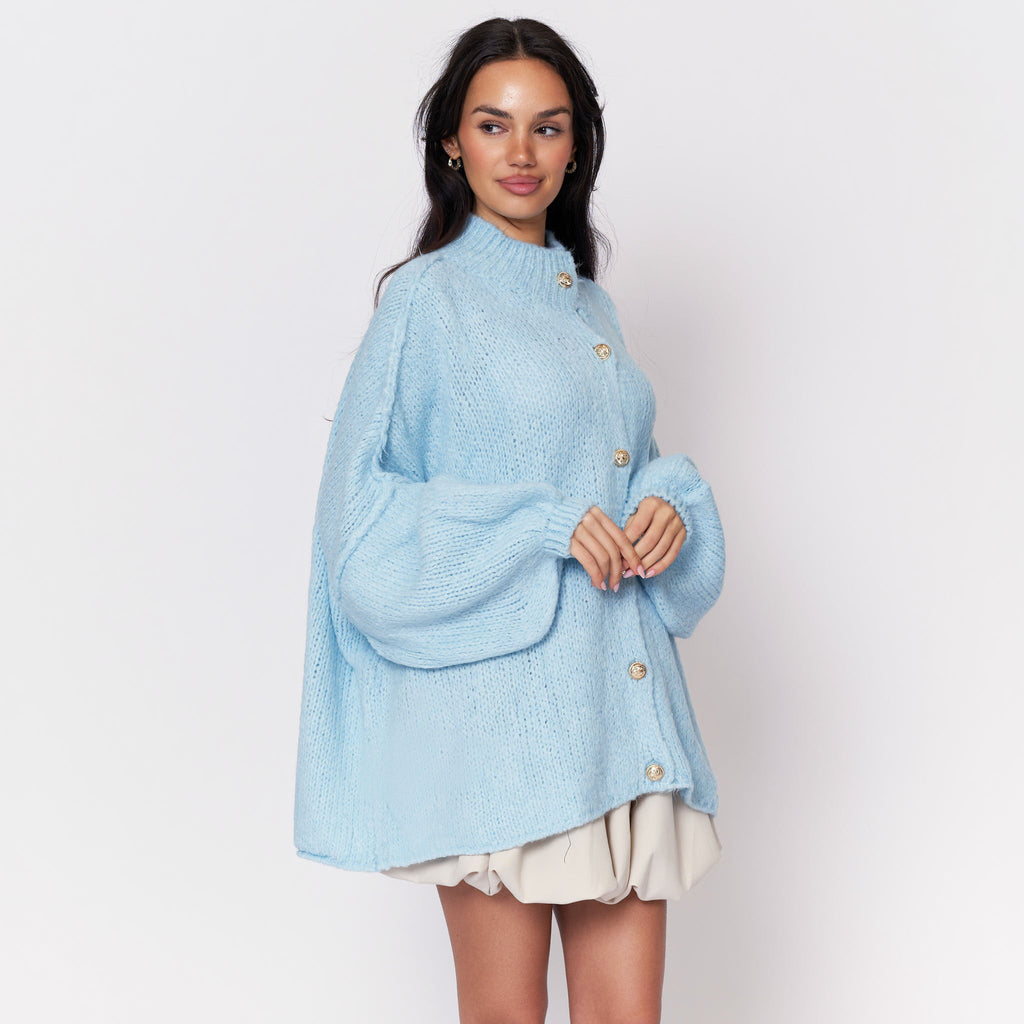 Verona - Cárdigan oversize de « Elegancia acogedora»