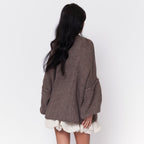 Verona - Cárdigan oversize de « Elegancia acogedora»