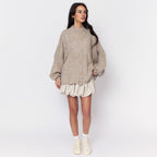 Verona - Cárdigan oversize de « Elegancia acogedora»