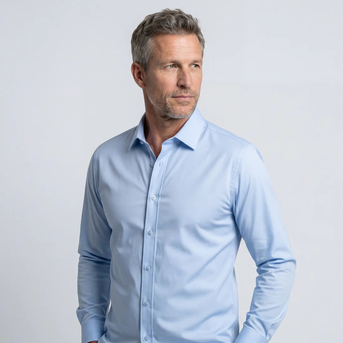 Bruno – Camisa de ajuste perfecto sin arrugas