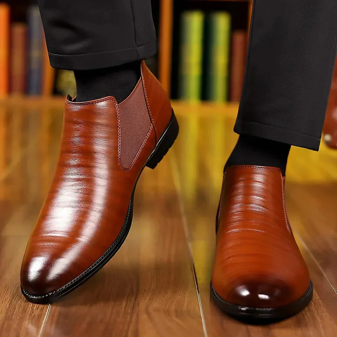 Viena - Botines elegantes de piel