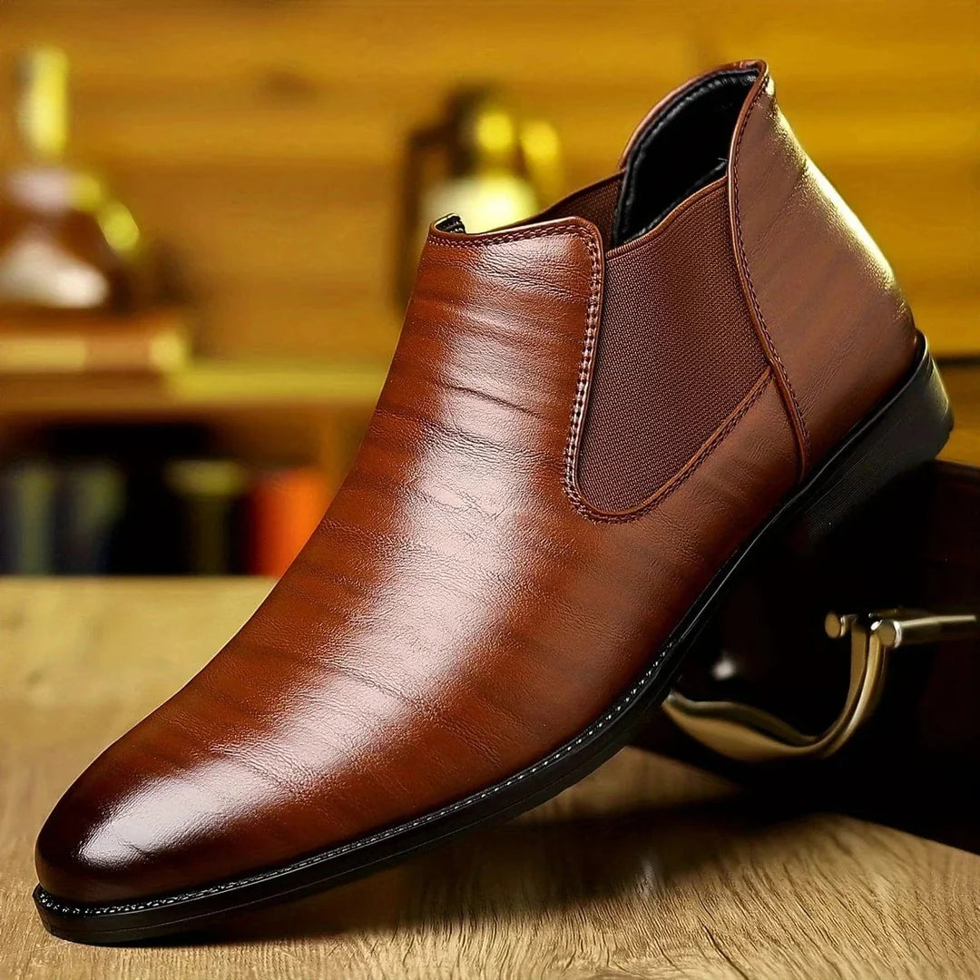 Viena - Botines elegantes de piel