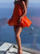 Bahía - Vestido ligero de espalda descubierta