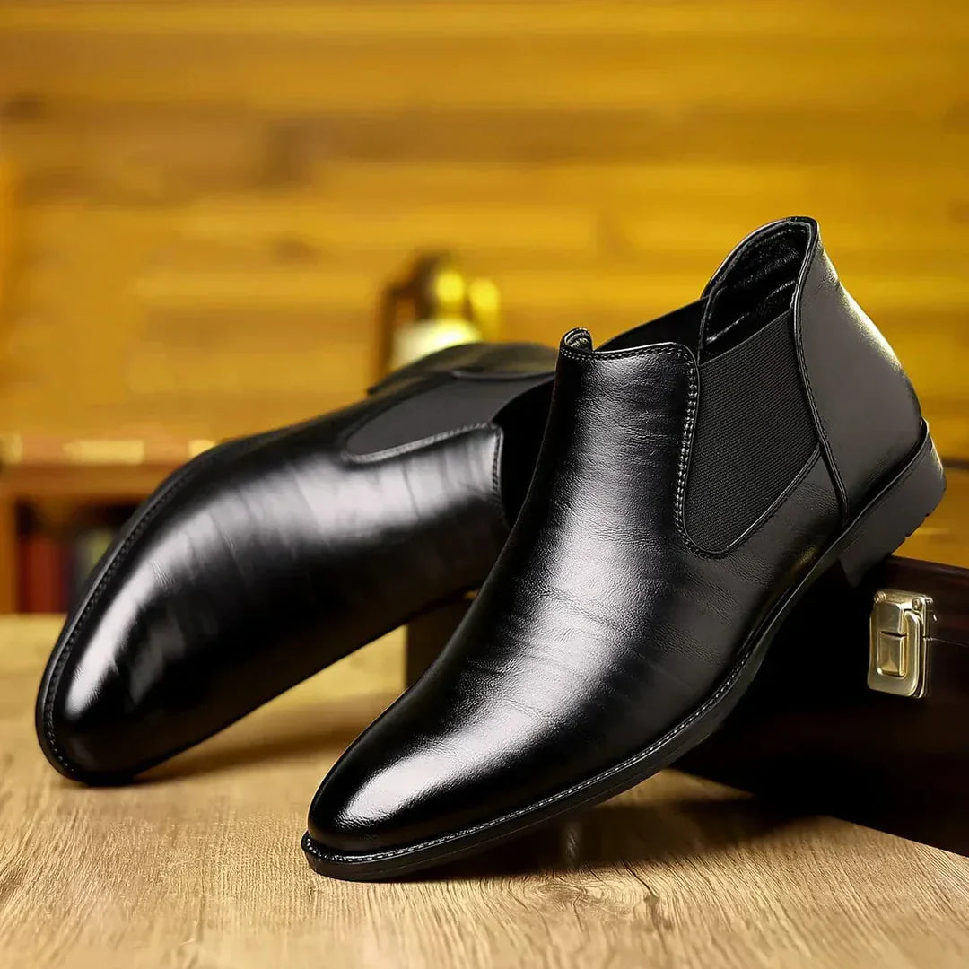 Viena - Botines elegantes de piel