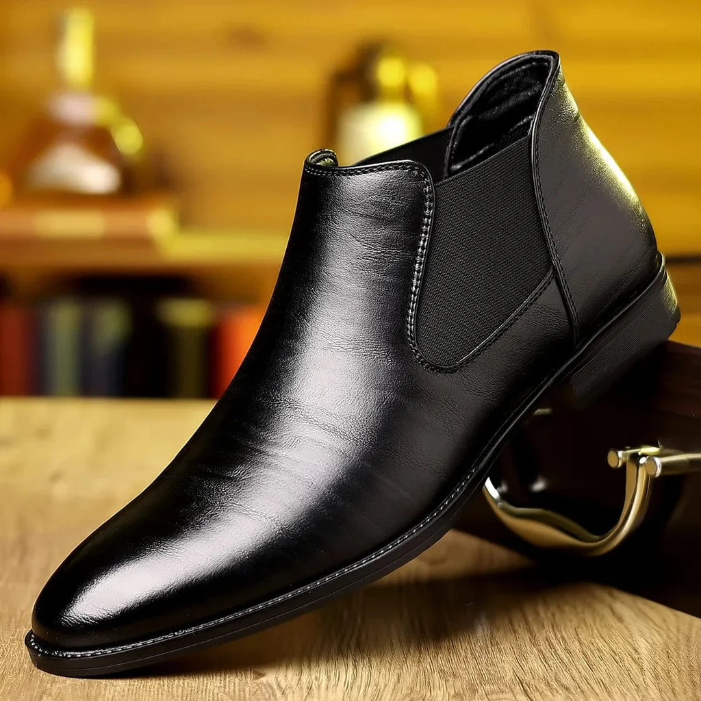 Viena - Botines elegantes de piel