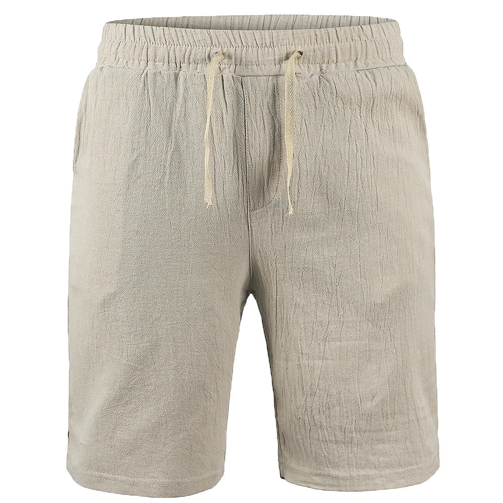 Marco – Pantalones cortos transpirables de lino y algodón