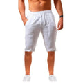 Marco – Pantalones cortos transpirables de lino y algodón