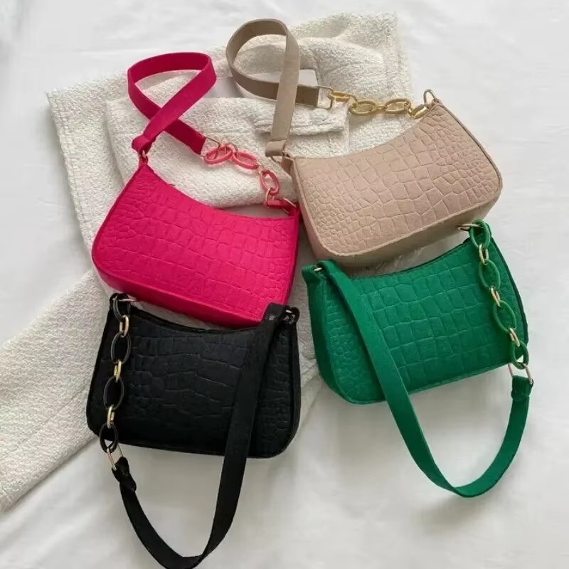 Nayla – Bolso casual efecto cocodrilo