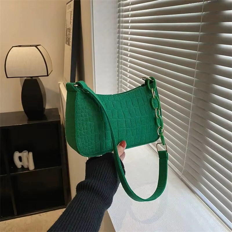 Nayla – Bolso casual efecto cocodrilo