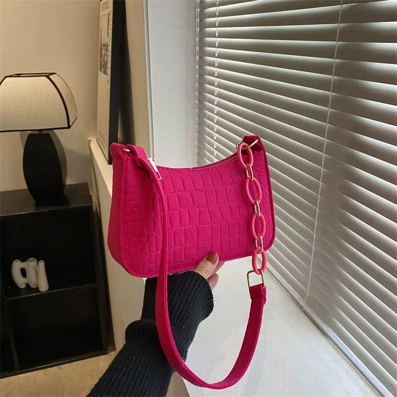 Nayla – Bolso casual efecto cocodrilo